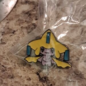 Pokemon Jirachi Pin - Yellow and Blue